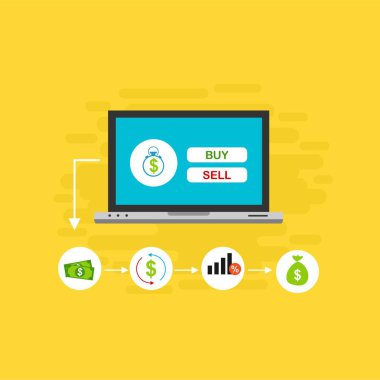 Kavram Online ve mobil ödeme web sayfası, sosyal medya, belgeler, kartları, posterler için. Vektör çizim pos terminali ile bir akıllı telefon, online bankacılık, mobil ödeme ödeme doğruladı