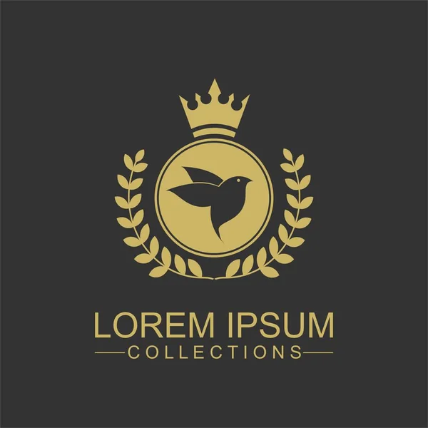 Luxury Bird Logo Template In Vector For Restaurant Royalty Boutique Cafe Hotel Heraldic Jewelry Fashion And Other Vector Illustration Larastock Luxury Bird Logo Template In Vector For Restaurant Royalty Boutique Cafe Hotel Heraldic Jewelry Fashion And Other Vector Illustration Larastock