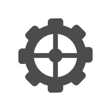 Dişli Vektör Simgesi şablonu