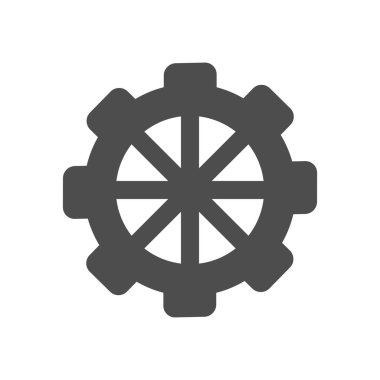 Dişli Vektör Simgesi şablonu