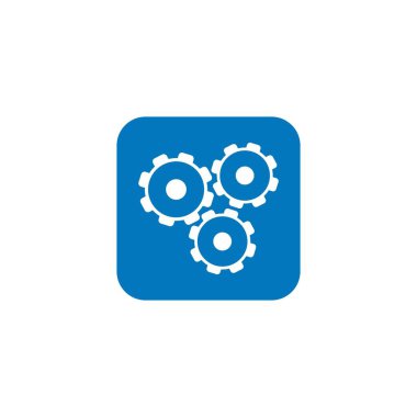 Dişli Vektör Simgesi şablon tasarımı