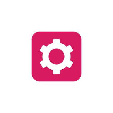 Dişli Vektör Simgesi şablon tasarımı