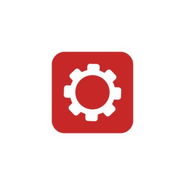 Dişli Vektör Simgesi şablon tasarımı