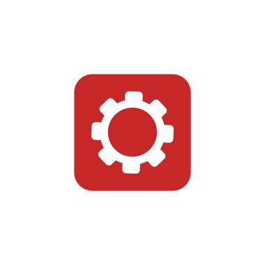 Dişli Vektör Simgesi şablon tasarımı