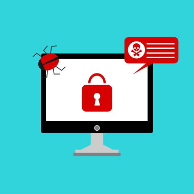 Hacker etkinlik bilgisayarı. Cep telefonu vektörü, zararlı yazılım konsepti, spam verisi, dolandırıcılık internet hatası, güvensiz bağlantı, çevrimiçi dolandırıcılık, virüs uyarısı