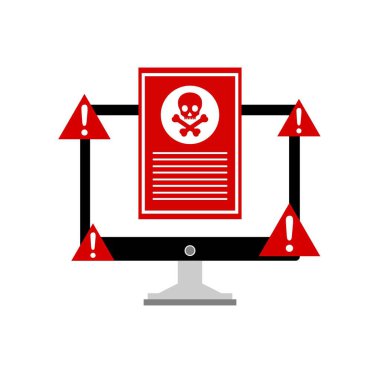 Hacker etkinlik bilgisayarı. Cep telefonu vektörü, zararlı yazılım konsepti, spam verisi, dolandırıcılık internet hatası, güvensiz bağlantı, çevrimiçi dolandırıcılık, virüs uyarısı