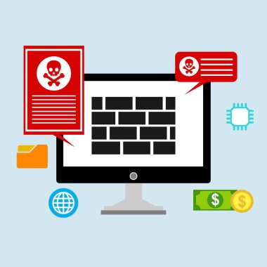Hacker etkinlik bilgisayarı. Cep telefonu vektörü, zararlı yazılım konsepti, spam verisi, dolandırıcılık internet hatası, güvensiz bağlantı, çevrimiçi dolandırıcılık, virüs uyarısı