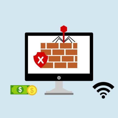 Hacker etkinlik bilgisayarı. Cep telefonu vektörü, zararlı yazılım konsepti, spam verisi, dolandırıcılık internet hatası, güvensiz bağlantı, çevrimiçi dolandırıcılık, virüs uyarısı