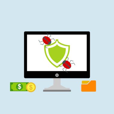 Hacker etkinlik bilgisayarı. Cep telefonu vektörü, zararlı yazılım konsepti, spam verisi, dolandırıcılık internet hatası, güvensiz bağlantı, çevrimiçi dolandırıcılık, virüs uyarısı