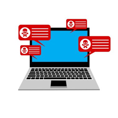 dizüstü bilgisayar hatası spam veri güvensiz bağlantı kavramı