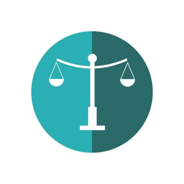 Sadece ağırlık simgesi. Logo sembolünü karşılaştır. Yargılama piktogramını ölçeklendirir. Ui karşılaştırma elementi. Kullanıcı arayüzü benzetim işareti