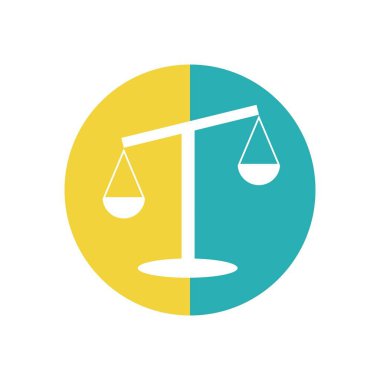 Sadece ağırlık simgesi. Logo sembolünü karşılaştır. Yargılama piktogramını ölçeklendirir. Ui karşılaştırma elementi. Kullanıcı arayüzü benzetim işareti