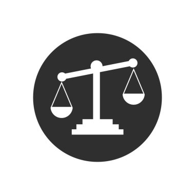 Sadece ağırlık simgesi. Logo sembolünü karşılaştır. Yargılama piktogramını ölçeklendirir. Ui karşılaştırma elementi. Kullanıcı arayüzü benzetim işareti