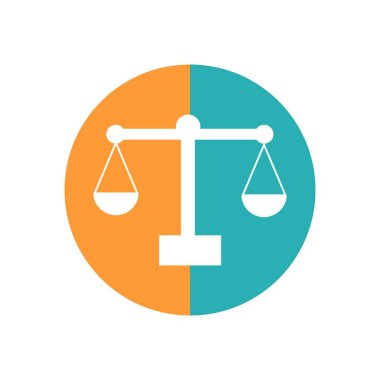 Sadece ağırlık simgesi. Logo sembolünü karşılaştır. Yargılama piktogramını ölçeklendirir. Ui karşılaştırma elementi. Kullanıcı arayüzü benzetim işareti