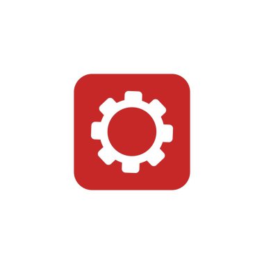 Dişli Vektör Simgesi şablon tasarımı