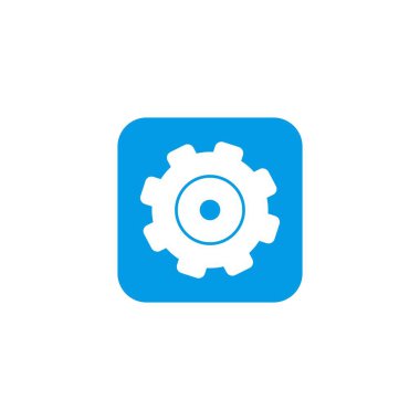 Dişli Vektör Simgesi şablon tasarımı