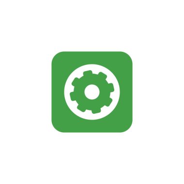 Dişli Vektör Simgesi şablon tasarımı