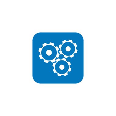 Dişli Vektör Simgesi şablon tasarımı