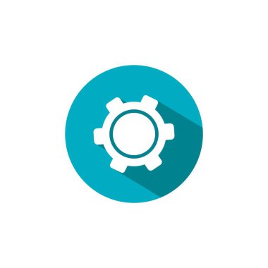 Dişli Vektör Simgesi şablon tasarımı