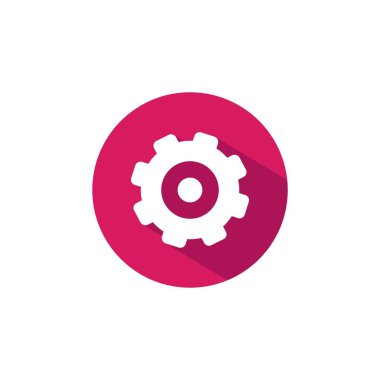 Dişli Vektör Simgesi şablon tasarımı