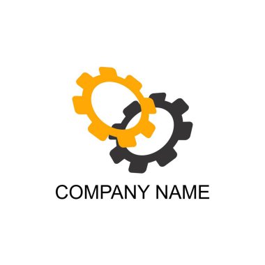 Dişli Vektör Simgesi şablon tasarımı