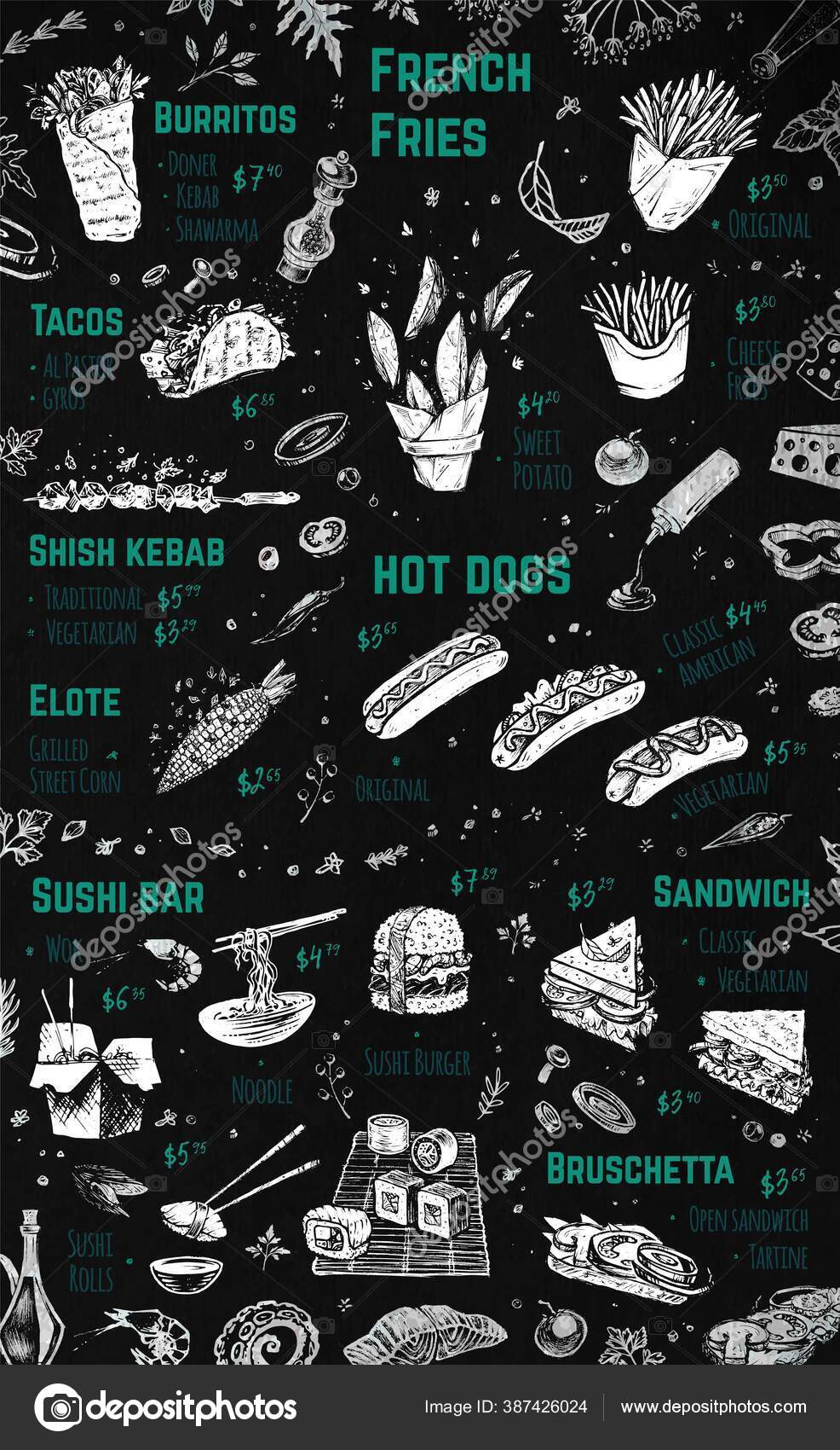 Street Food Festival Menu Design Vector Sketch Stock Vector Image By street-food-festival-menu-design-vector-sketch-stock-vector-image-by