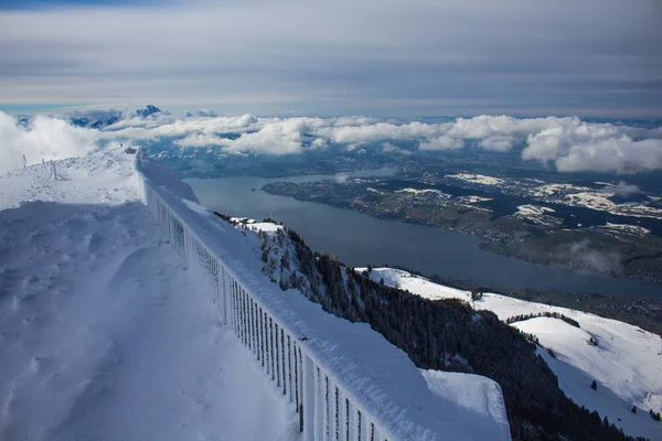 Sehr Schöne Natur Der Schweiz Gefällt Dem Auge Schöne Natur — Stockfoto