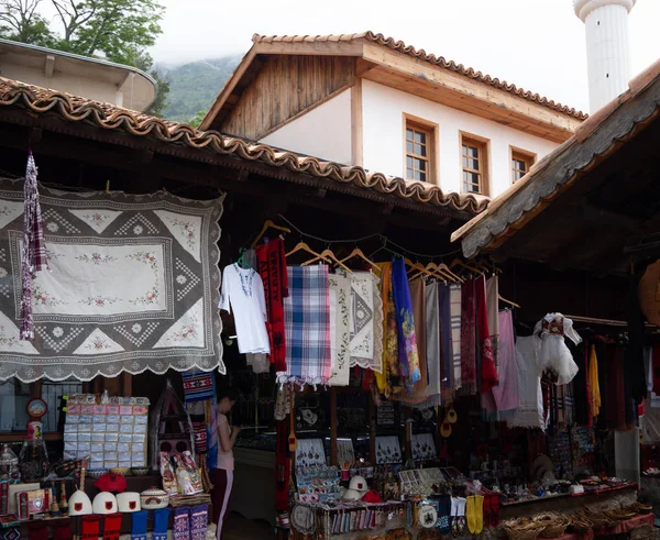 Kruje Arnavutluk Haziran 2018 Kruja Doğum Şehir Ulusal Kahraman Skender — Stok fotoğraf