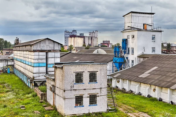 Vitebsk Białoruś Lipca 2018 Widok Budynku Białoruski Spichlerzy Maszyny Siewu — Zdjęcie stockowe