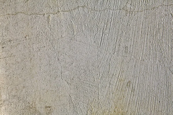 Close Rough Gray Concrete Stucco Old Dilapidated Cracks Scratches Textured — Stock Photo, Image