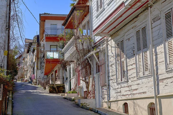 Estambul Turquía Febrero 2020 Isla Buyukada Una Las Islas Princes — Foto de Stock