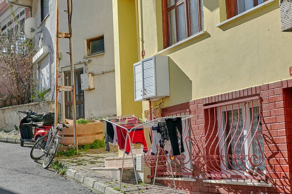 Estambul Turquía Febrero 2020 Distrito Adalar Isla Buyukada Con Calles — Foto de Stock