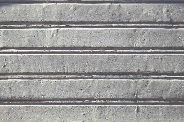 Textura Pared Madera Blanca Con Bajo Contraste Tableros Pintados Descoloridos — Foto de Stock