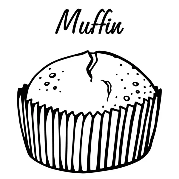 Cupcake avec différentes saveurs — Image vectorielle