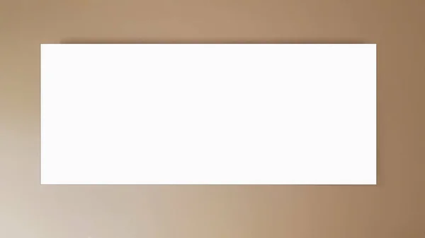 Boş resim çerçevesi boş reklam afiş Poster sahte izole şablon kırpma yolu