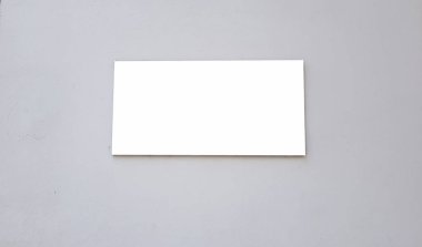 Boş Reklam Banner reklam şablon sahte izole boş alanı