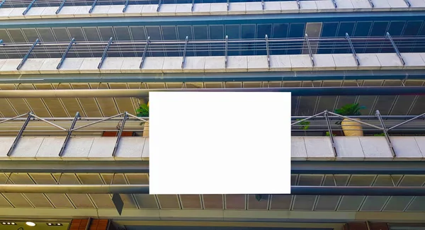 Boş Reklam Banner reklam şablon sahte izole boş alanı