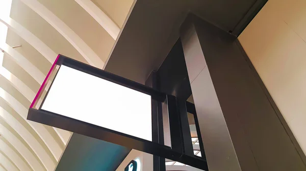 Boş Reklam Banner reklam şablon sahte izole boş alanı