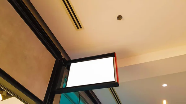 Boş Reklam Banner reklam şablon sahte izole boş alanı