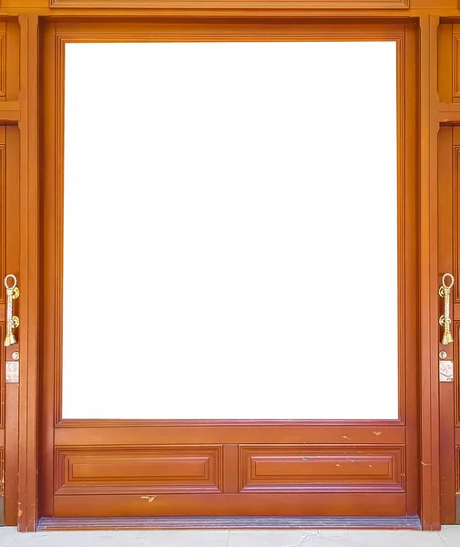 Boş Reklam Banner reklam şablon sahte izole boş alanı