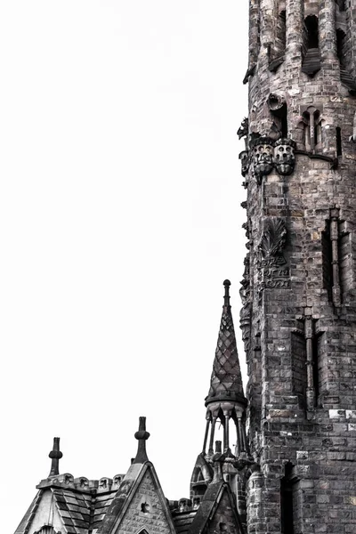 Sagrada Familia Temple Details Barcelona — стокове фото