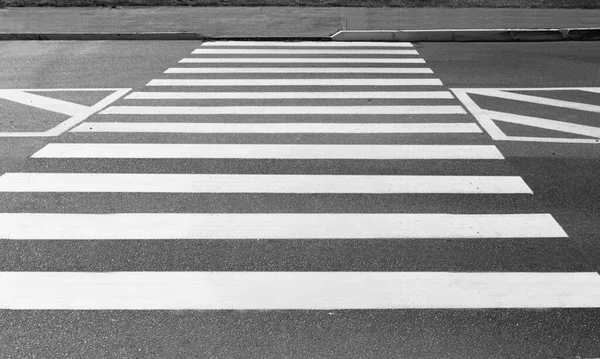 Background Form Road Markings Pedestrian Crossing — Stock Photo, Image