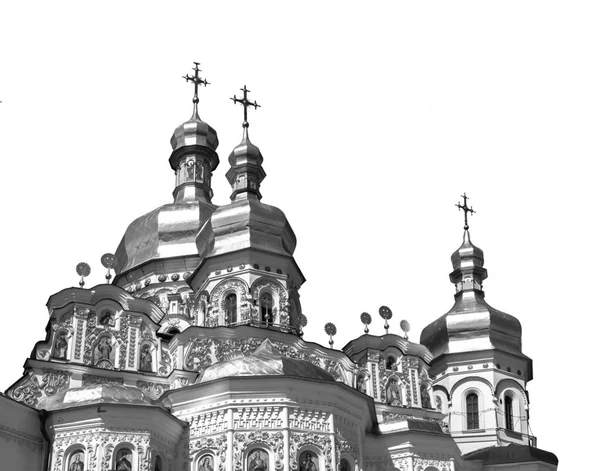 Kuppeln Der Kirche Gegen Den Himmel — Stockfoto