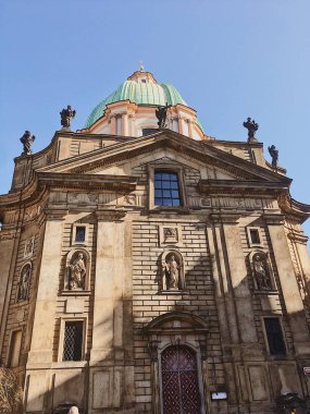 Prague, Çek Cumhuriyeti. Charles Köprüsü. M5 hazır VSCO ile işlenmiş