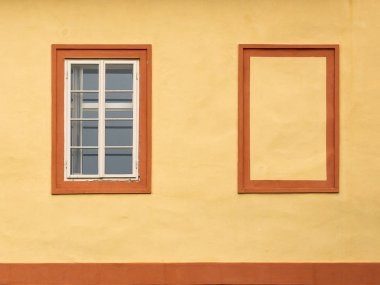 Windows üzerinde bir tarihi bina