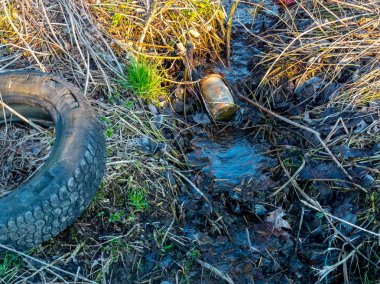 Çöp doğada ekolojik kirliliği
