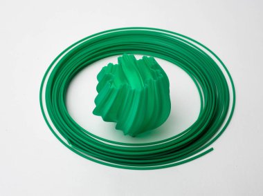 Yeşil filaman için 3d printerlere harcama maddeler