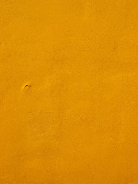 Una Superficie Pared Texturizada Pintada Rico Color Amarillo Brillante Con — Foto de Stock