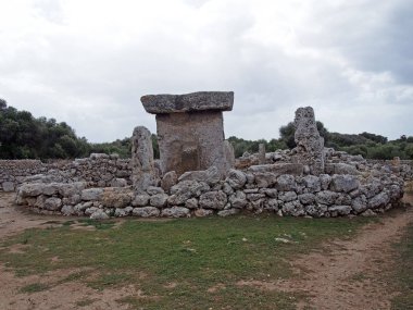 Trepuco Minorca Balear Adaları Talaiotic köyü