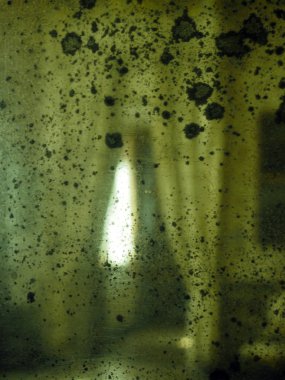 ayna üzerinde toz olun doku